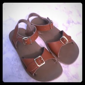 Salt water sandals size 10